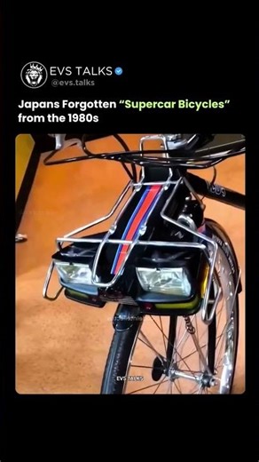 Japan’s Forgotten SUPERCAR Bicycles From the 1980s 😳🚴🔥 | Retro Tech Ahead of Its Time