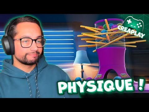 JOUONS avec la PHYSIQUE dans FORTNITE ! - Creaplay