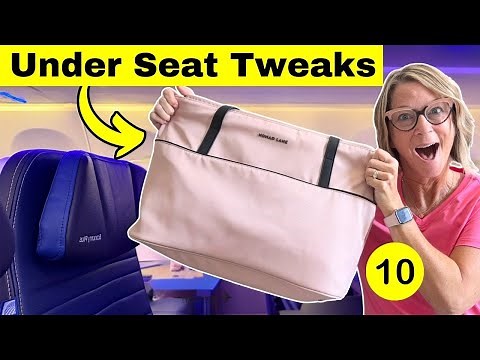 10 Packing Tweaks for a Tote Bag That Fits Under Your Airplane Seat During a Flight