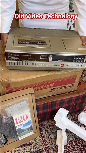 Old Video Technology. 📼. #vhs #vcr #video #cassette #recorder #national #technology