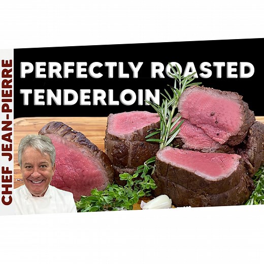 How To Perfectly Roast a Beef Tenderloin 😱 | Chef Jean-Pierre