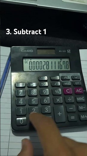 Log base 10 using normal calculator !! #education