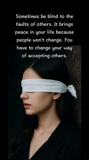 Blind to Faults: Peace UNLOCKED! #quotes #reels #viral #shorts #peace #subscribe