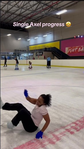 Slow Motion Single Axel Jump Figure Skating TikTok South Africa