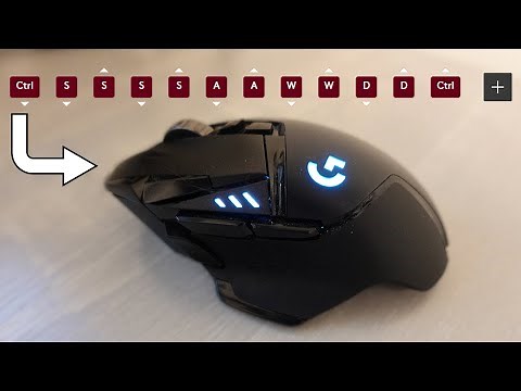 Logitech G502 How To Save Macros to Onboard Memory (Hellldivers Stratagems)