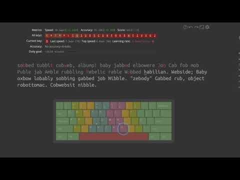 Learning Colemak-DH | day 1 pt1