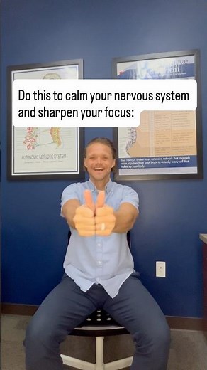 Do This Eye Exercise To Calm Your Nervous System In 60 Seconds (Smooth Pursuit Tracking)