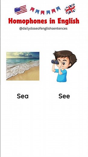 Mastering Similar-Sounding Words in English | Homophones Explained! #learnenglish #homophones