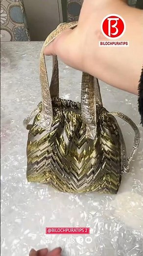 Simple drawstring bag sewing tutorial