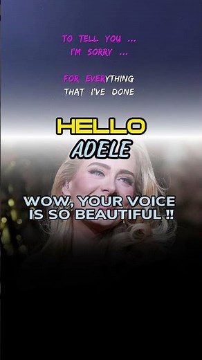 Adele - Hello (Karaoke Version) | Hits pop