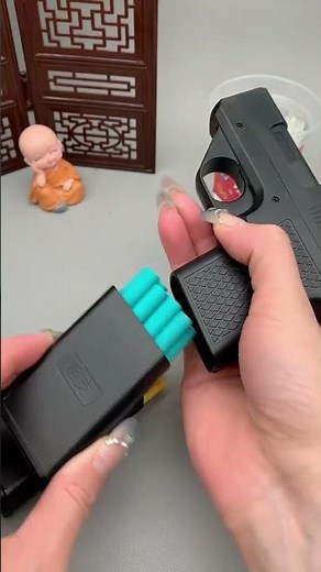 ▶️ Best creative gift ideas for men - Gun Shape Secret Storage Jet Flame Lighter ( # 2456 ) ‪
