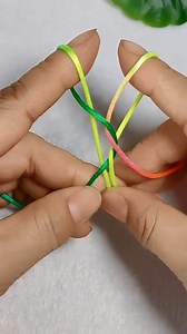 2.9M views · 31K reactions | How to weave bracelets with 2 strings #crafts #bracelet #diy | Craft 1 Minute | Facebook