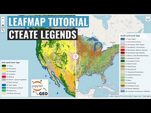 Leafmap Tutorial 59 - Creating map legends with only one line of code