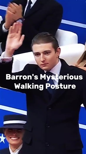 Barron Trump's Unique Walking Style Explained