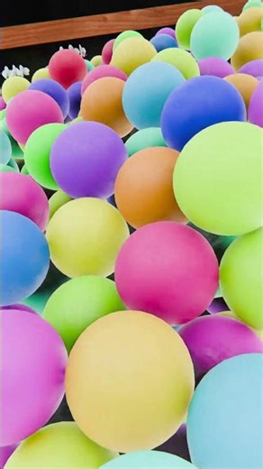 Colorful Ball OVERLOAD in an ISOMETRIC Bedroom