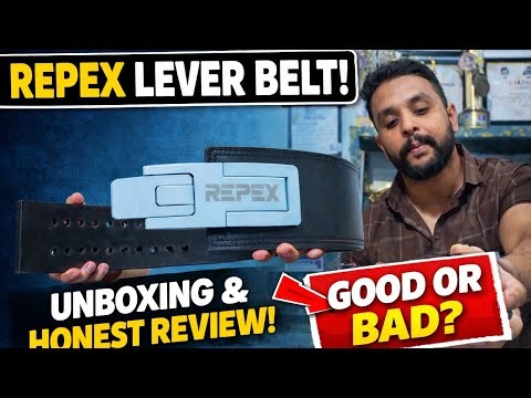 Repex Lever Belt Unboxing & Review | Powerlifting ke liye Worth It?