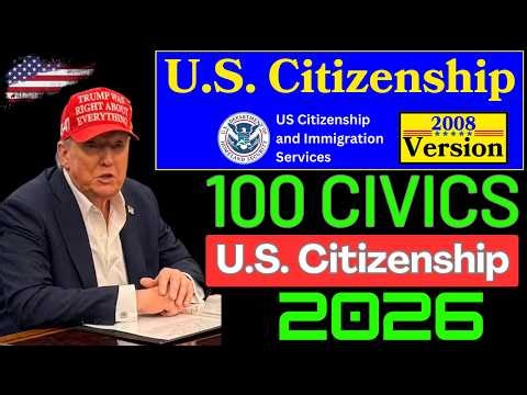 2026 random 100 civics questions and answers - U.S. citizenship interview I N400 Interview #n400