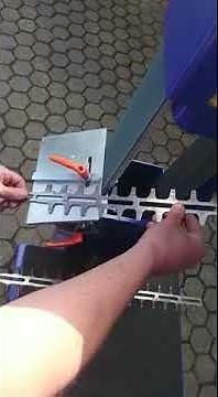 FRANZEN BS1000 : Commente affûter vos lames de taille-haie