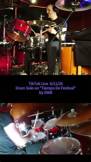Drum solo live on TikTok🥁🎶🎺