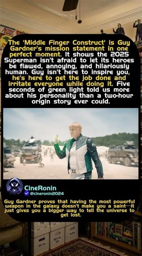 This Guy Gardner Middle Finger Scene Was Pure Chaos