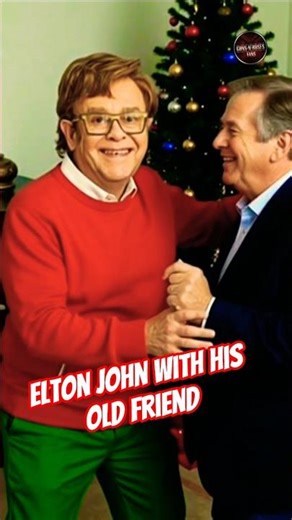 Elton John with his old friend #eltonjohn #natal