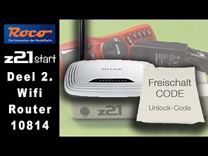 Deel 2. Roco 10814 Wifi uitbreiding op de z21start. De installatie (Unlock) instructies. Sub Eng