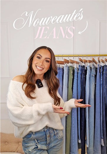 Le denim dans sa meilleure version ✨ Notre nouvelle collection de jeans redéfinit les coupes essentielles de la saison 👖 📍Showroom exclusivement réservé B2B : 9 rue de Lombardie 69150 Décines-Charpieu 📦 Application NIV ou Microstore ID907511 📱WhatsApp 06 81 40 83 00 #grossiste #mode #tendance #jeans #denim