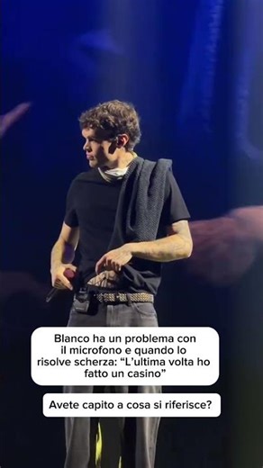 Ditemelo voi 🌹 #blanco #live #bari #ieri #concerto #problematecnico #ironia