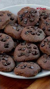 10-Min. Chocolate Chips Cookies | Best Teatime Cookies #recipe #noovencake #chocochipcookies