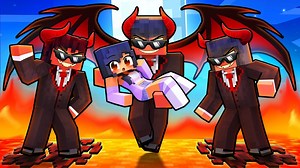 【Aphmau】 在Minecraft中拥有一个恶魔保镖！