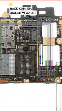 JALUR BACK CAMERA 12MP XIAOMI MI A2 LITE #smartphone #service #xiaomi