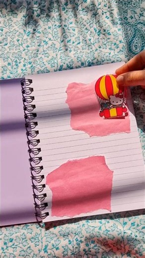 sticker journal #sticker #journal #craft #homemadepapercraft #satisfying #fun #satisfyingvideo