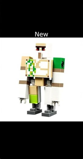 LEGO Minecraft Iron Golem Minifigure Evolution 2025