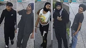 Group wanted for beating homeless man with fire extinguisher as he slept on NYC sidewalk