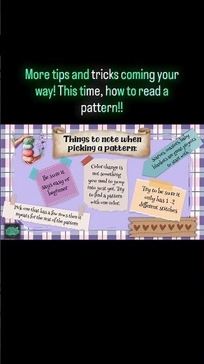 Learn to read a crochet pattern!