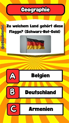 Erkennst du diese Länder nur an ihrer Flagge? 🚩 #Geographie #Flaggen #Quiz #wissen