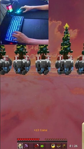 Unbelievable Bridging | HANDCAM #minecraft #hypixel #bridging #bedwars #tellybridge #handcam