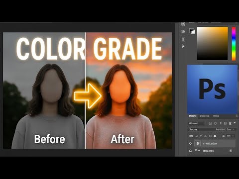 How to Color Grade Photos in Photoshop Like a Pro