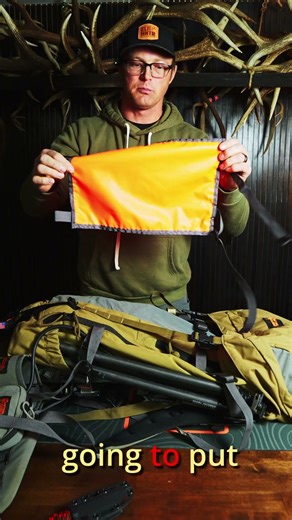Setting up the IA backpack for rifle season! Installing the rifle holder and the safety panel!
