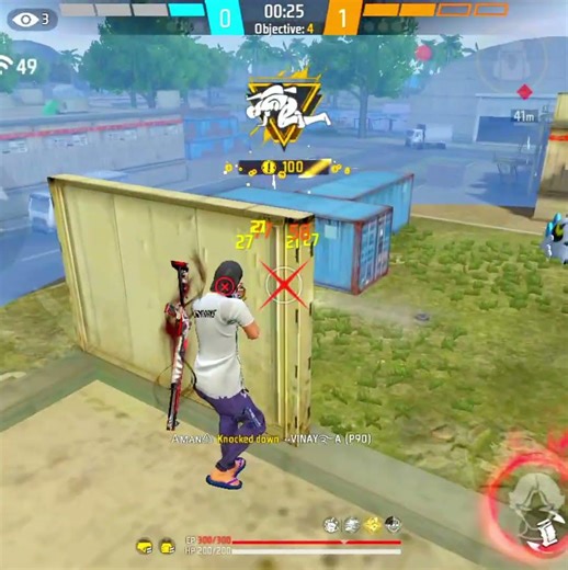 Amanyt Op 1vs4 In CS Rank 🤯🚀 Wait For End 🗿🩷 #shorts #freefire #viralvideo #amanyt ||