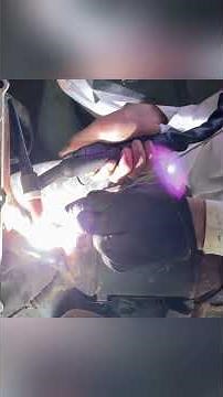 How to Repair a Cracked Exhaust Manifold #themechanicworld #automobile #mechanic