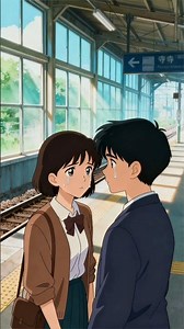 “Goodbyes are hard… but promises stay. 💛🚆 | Easy English Conversation for Beginners”