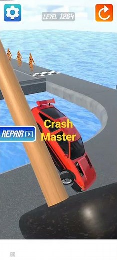 Crash Master 3D game #shorts
