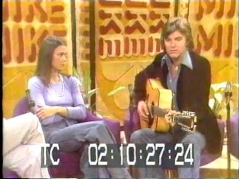 KATE JACKSON and EDWARD ALBERT Jr at the MIKE DOUGLAS SHOW 1974