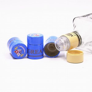 [Hot Item] 33X47mm Aluminum-Plastic Non-Refillable Vodka Gin Tequila Whiskey Guala Cap