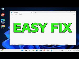 How To Fix Notepad Missing in Windows 11