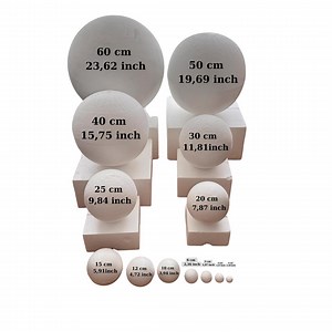 White Polystyrene Foam Balls: DIY Craft, Wedding & School Projects, - Etsy UK