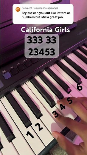 California Girls - Tutorial!! #piano #pianotutorial #californiagirls