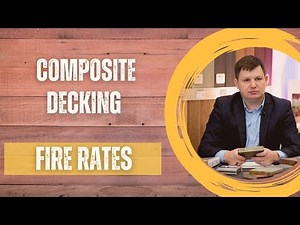 What decking material has CLASS A FIRE RATING? Watch this to find out! #compositedecking #decking
