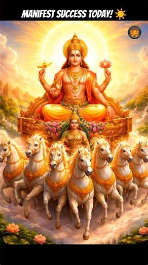 ☀️ Start Your Sunday with Lord Surya's Blessings | Aditya Hrudayam #SuryaDev #shortsfeed
